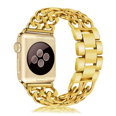 China Wrist Style Stainless Steel Watch Band for Watch, Cowboy Style Strap for Apple Watch Band for sale