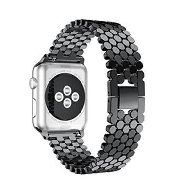 China Wrist Style 38MM/42MM Stainless Steel Watch Band Replacement Strap For Apple Watch for sale