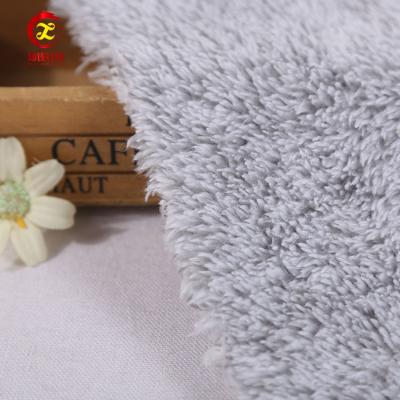 China High quality cationic anti pill polyester fabric purchase plush fabric per meter for sale