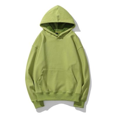 China Anti-wrinkle Thicksweatshirt Fashionable Green Organic Premium Men's Jogger Hoodies and Sweatshirts for sale