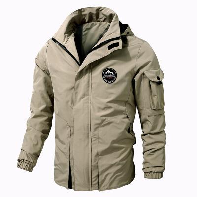 China High Quality Breathable Plus Size Men Coats Custom Made Hoodie Zipper Fashion Bomber Jackets for sale