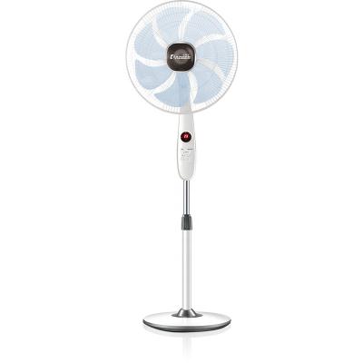 China Hotel 11.5 Inch Floor Stand Fan Stock With Remote Control for sale