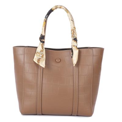 China 2021 New Arrival Fashion High Quality Cowhide Women Genuine Leather Shoulder Bag/Satchel 26cm With Magnetic Clasp for sale