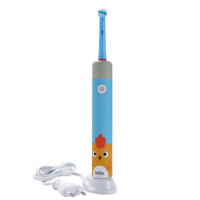 China Refill Baby Electric Toothbrush Timer Waterproof Smart Soft For Kids Teeth Brush With 2pcs Replacement Head for sale