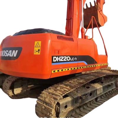 China Used DooSAN 220 EXCAVATOR, 22 tons medium machinery, suitable for earthmoving, crushing engineering, low maintenance cost 1m² ³ for sale