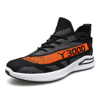 China New Fashion Trend Men's Four Seasons Flight Woven Sports Shoe Trend All-match Breathable Casual Student Running Shoes for sale