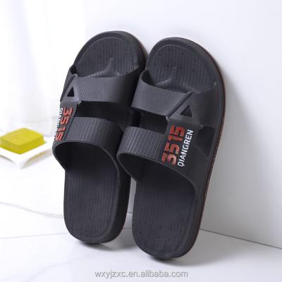 China 2022 Trend Styles New Men's Bathroom Slipper Sandals Summer Outdoor Breathable Casual Zapatillas Chanclas Sandalias PVC for sale