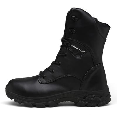 China Fashion trend men's outdoor combat boots military fans high top outdoor hiking shoes tactical men and women drop boots for sale