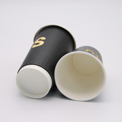 China Biodegradable Custom Print Logo Double Wall Colors Disposable Bamboo Pulp Coffee Cups for sale