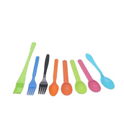 China Disposable Eco-Friendly Portable Custom Airline Dinner Restaurant Disposable Cutlery Sets for sale