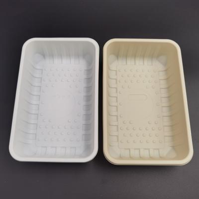 China Disposable Degradable Airtight Take Out Lunch Box Food Container With Lid for sale