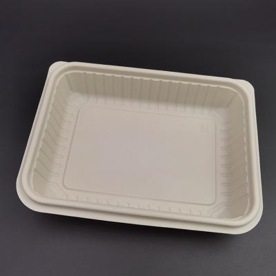 China Eco Friendly Bamboo Powder Fast Food Grade Container Eco - Friendly for sale