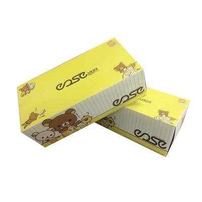 China Box Tissue Soft Strong Virgin Wood Pulp Box Facial Tissue for Home Hotel Restaurant for sale