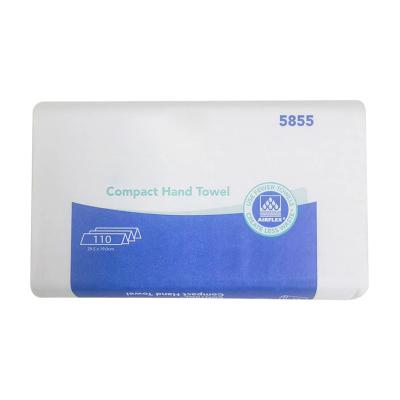 China Virgin Wood Pulp OEM Biodegradable Good Quality Embossed Multifold Paper Towel for sale