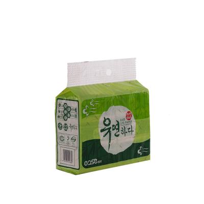 China Soft-pack Tissue OEM Natural Color Soft Absorbent Biodegradable Tissue Paper Soft Pack for sale