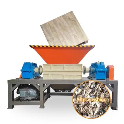 China Home Use RSE-600 Double Shaft Shredder Wood Shredder Crush Machine for sale