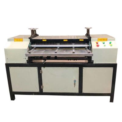 China Machinery Repairs Workshop High Efficiency Drop Radiator Separating Copper Pipes Recycling Machine Hot Sale By Recycling Market for sale