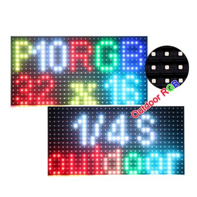 China Outdoor Mono Full Color SMD P10 LED Module 320*160mm Advertising For Texts Playing Scrolling / Moving LED Display Board for sale