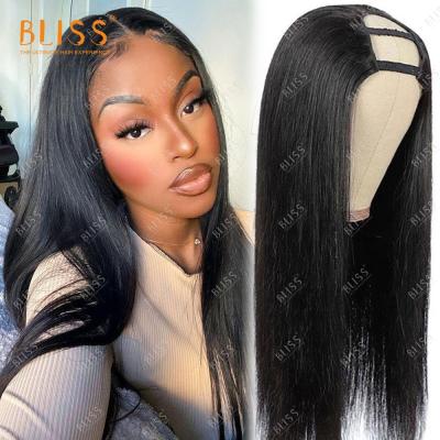 China Afro Wave Bliss Cheap U Part Wigs For Black Women 40% IN STOCK for sale