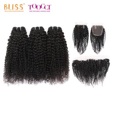 China Curly Bliss 8A 100% Unprocessed Kinky Burmese Curly Hair Bundles Remy Burmese Mongolian Kinky Curly Hair Cuticle Aligned Hair Bundles Seller for sale