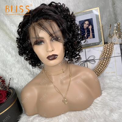 China Super Wave Bliss 13x4 Lace Frontal Movado Curl Funmi Hair Egg Curl Brazilian Hair Wigs For Black Women for sale