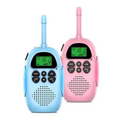 China Outdoor Walkie Talkies For Kids 2 Pack 22 Channel 2 Way Radio Walkie Talkies With Flashlight for sale