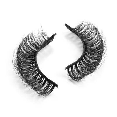 China TL False 3d Crisscross Seller False 3d Black Clear Russian Mink Lash Books With Custom Box Lash Strip Lashes D Ring for sale