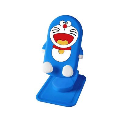 China Waterproof Silicone Mobile Phone Holder Mobile Phone Tablet Stand Cute Animal Shaped Phone Stand Holder for sale