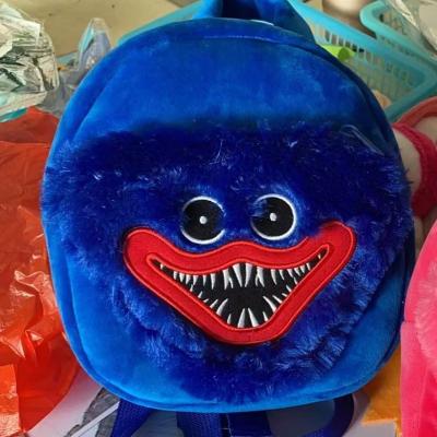 China Megan Poppy Playtime Wuggy Plush Backpack Plush Toy Stuffed Cosplay Horror Doll Shoulder Bags for sale