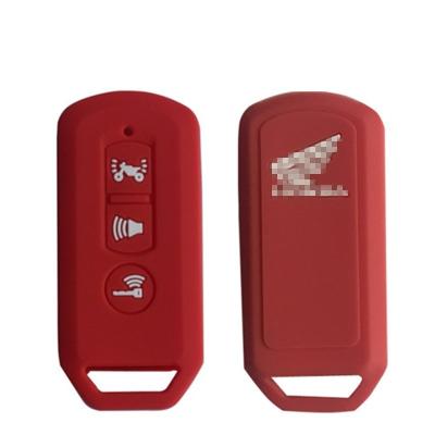 China Hot Selling High Quality 3 Button Car Key Silicone Shell Cover For Honda Silicone Key Cover For Honda for sale