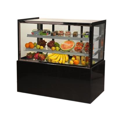 Китай Single-Temperature Cake Showcase Bakery Display Refrigeration Equipment Countertop Glass Cabinet продается