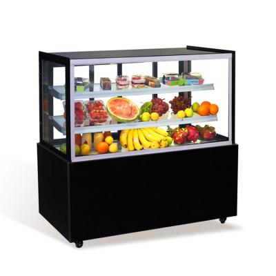 Китай New Style Single-Temperature Glass Door Cake Dessert Display Refrigerated Fresh-keeping Cabinet продается