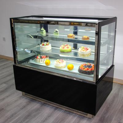 Китай Single-Temperature Cake Display Cabinet Refrigerator Upright Refrigerator Freezer For Bakery Rack Display Cabinet Defrost продается