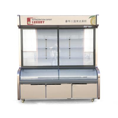 China Commercial Single-temperature Display Freezers For A La Carte Rack And Order Rack for sale