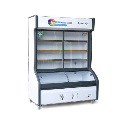 China Single-temperature hot laying out cabinets and commercial kitchen refrigerator for sale