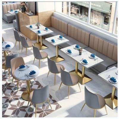 China Style New Product Restaurant Dining Tables And Chairs Furniture Set Modern Restaurant Tables for sale