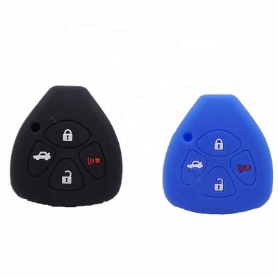 China Protect Car Key 2020 New Arrival Rubber Technology Silicone Key Fob For Toyota Camry Crown for sale