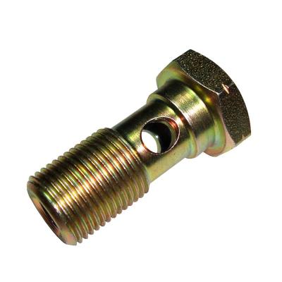 China Custom Hollow Banjo Screw Hex Head Construction Bolt With Hole for sale