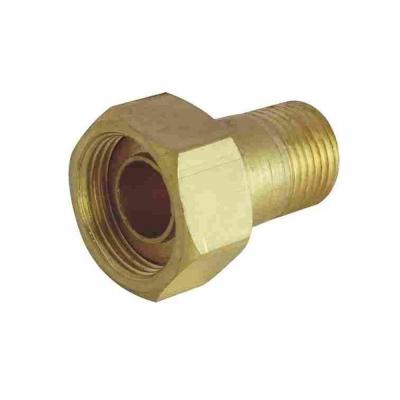 China Heavy Industry Brass Gas Nipple Nut Gas Regulator Brass Fitting for sale