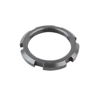 China Heavy Industry Din 981 Standard Steel Round Slotted Shaft Nut M20~M80 Lock Nuts For Use With Bearings for sale