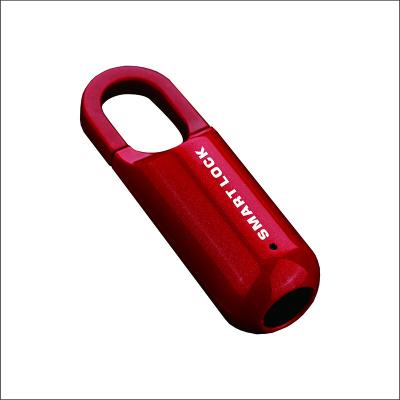 China Zinc Alloy Padlock Mini Size Smart Lock USB Zinc Alloy Keyless Charging Fingerprint Padlock For Cabinet Drawer Luggage For Gift for sale