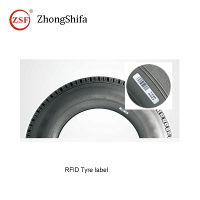 China Anti-Counterfeit UHF 860Mhz-960Mhz RFID Tire Label For Car Management for sale