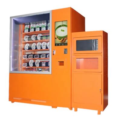 China Vending Machine Fast Food Instant Noodles Self Service With Microwave Oven for sale