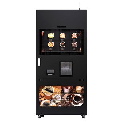 China Coffee Vending Machine with Cool and Hot Cup Coffee 32 Inches for sale