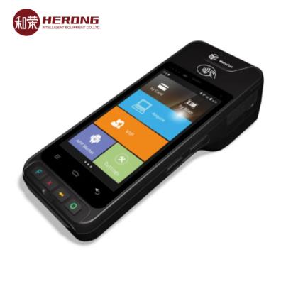 Chine DDR3 Portable POS Terminal Android 8.1 Long Zebra 2D Scanner Battery Working Time > 8 Hours à vendre