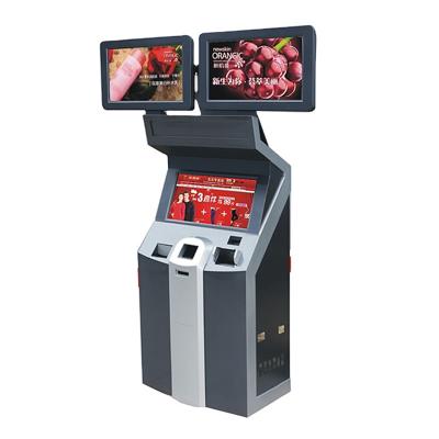 China 26'' Three Screen SDK Self Service Kiosk Outdoor Digital Kiosk For Bank for sale