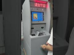 Cash Deposit Payment Bill Acceptor Kiosk Self Service Register Cash Machine