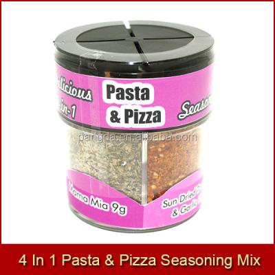 China Dry Pizza and Pasta Seasoning Mix in Multi Chamber Spice Jar 8 Collections Available for sale