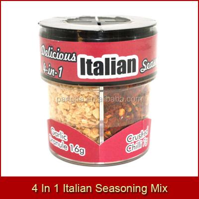 China Delicious Cheap 4 in 1 Spice Jar with Italian Seasoning Mix 8 Collections Exporting to USA Australia UK for sale