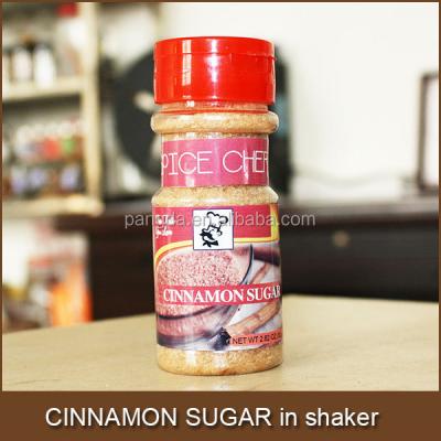 China Dried CINNAMON SUGAR in plastic shaker for sale